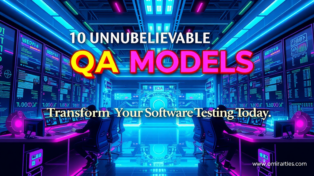 10 Unbelievable QA Models: Transform Your Software Testing Today