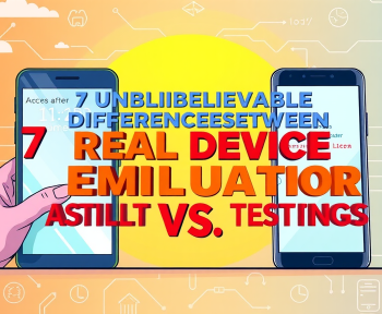 7 Unbelievable Differences Between Real Device Vs Emulator Testing