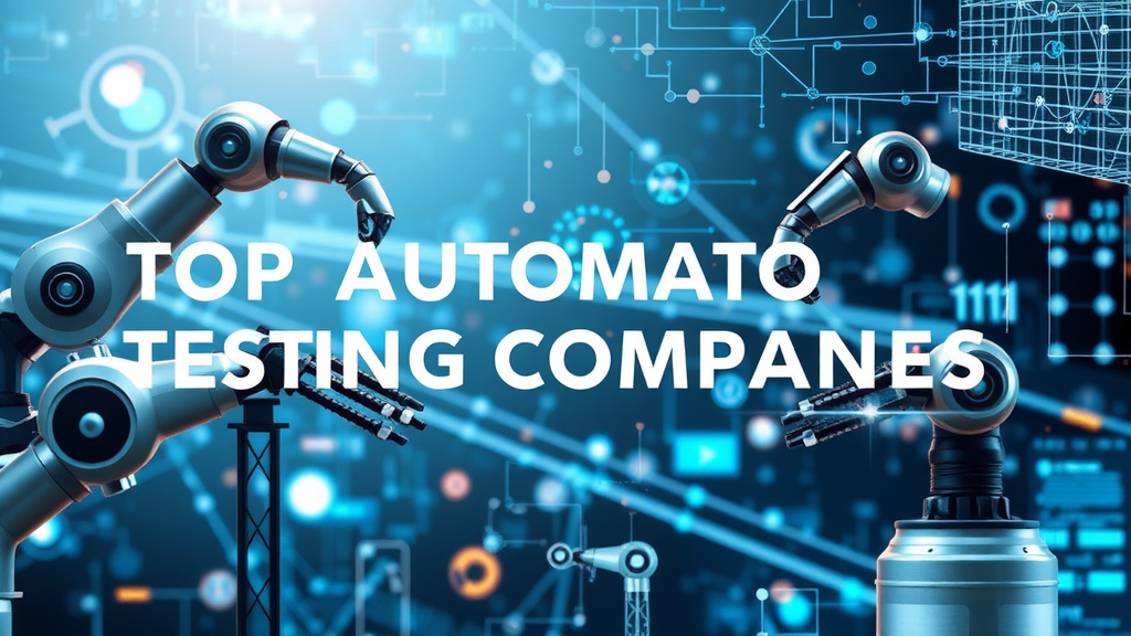 9 Best Automation Testing Companies for Unbelievable Results